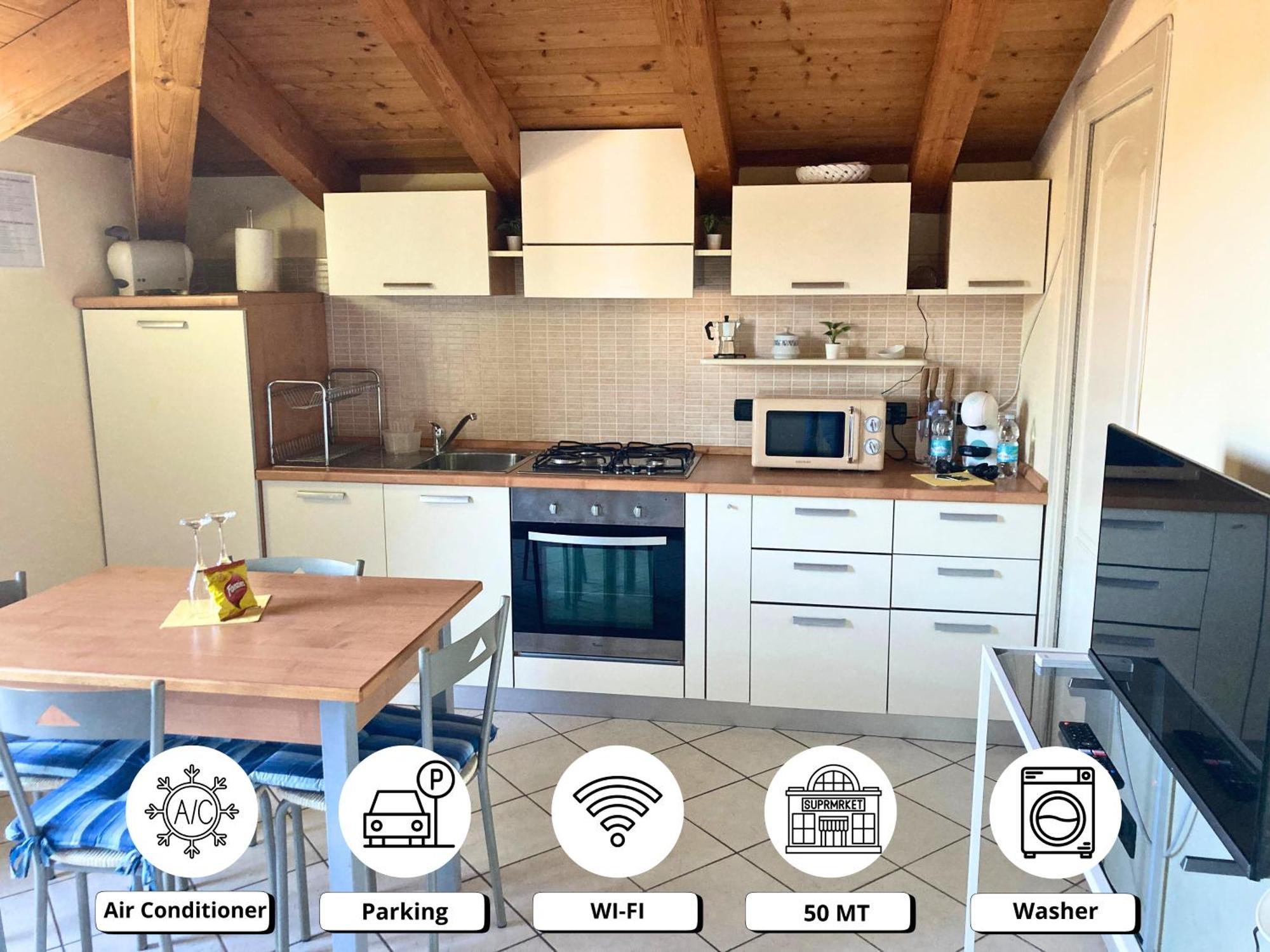 Apartment Attic Rosa Con Posto Auto Privato